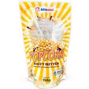 Alfamidi Popcorn Salty Butter 158 g - Alfamidi Popcorn Salty Butter 158 g