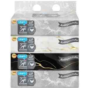 120X4_Smarter Facial Tissue 120X4 - Smarter Soft and Strong Facial Tissue Graphic 120s
