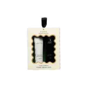 A Little Something Fine Florals Hand Cream Duo Black  White Pack - A Little Something Fine Florals Hand Cream Duo Bla
