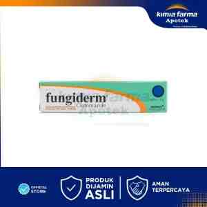 Fungiderm Cream 5 gr  Krim Anti Jamur  Kimia Farma - Fungiderm Cream 5 Gr mengandung Clotrimazole 1.