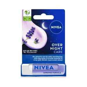 4.8 . NIVEA Lip Overnight Care 4.8 g.