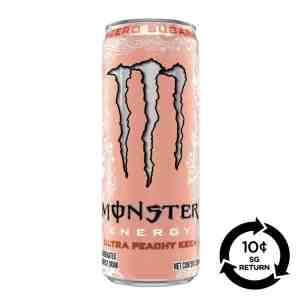 Monster Energy Drink - Ultra Peachy Keen 355ml - Monster Energy Drink - Ultra Peachy Keen 355ml