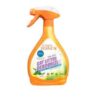 CINDY  FRIENDS  CAT LITTER DEODORIZER SPRAY GREEN TEA 50 - FeaturesThe Complete Cleaning Hygienic  grooming