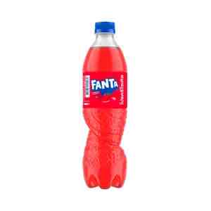 500 . FANTA Strawberry Flavored Soft Drink 500 ml.