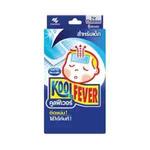 KOOLFEVER   6  Cooling Gel Sheet for Children 6 pcs.