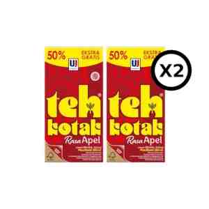 Bundle 2 Ultra Teh Kotak Apple 300ML - Bundle 2 Ultra Teh Kotak Apple 300ML