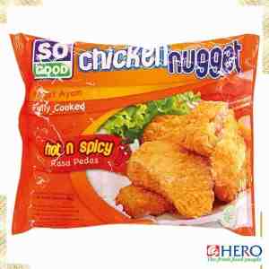 SO GOOD CHICKEN NUGGET HOTNSPICY 400GR - SO GOOD CHICKEN NUGGET HOTNSPICY 400GR