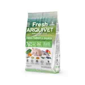 ARQUIVET  Cold Pressed Fresh Turkey And Salmon Grain Free - FeaturesNourish your dog from nose to tail with t