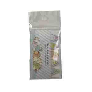 SAN-X MH23303 memo pad Sit in rows - Memo pad lucu dengan desain karakter yang duduk be