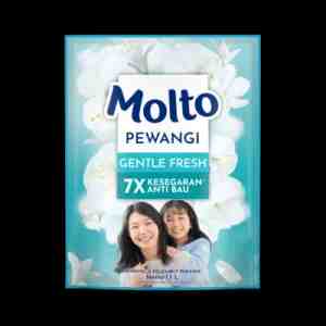 Molto Gentle Fresh Pewangi  Pelembut Pakaian 1700ml - pBARU Molto Pewangi Gentle Fresh, Molto pelembu