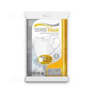 SENSI MASK DUCKBILL isi 6 pcs - SENSI MASK DUCKBILLmerupakan masker yang digunakan