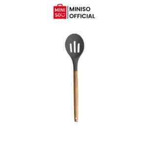 Gray Silicone Series Slotted Spoon - Gray Silicone Series Slotted Spoon Alat masak sili