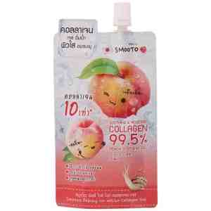 40_SmootoPeachyIceWhiteGel 40g - Smooto Peachy Ice White Collagen Gel 40g.