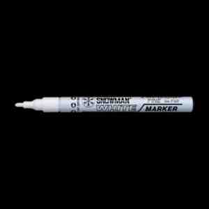 Snowman White Permanent Paint Marker FWP-12 1pcs - pSpidol cat permanen berbasis minyak dengan tint