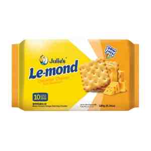 JULIES LE-MOND PUFF CHEDDAR CHEESE 180G - JULIES LE-MOND PUFF CHEDDAR CHEESE 180G