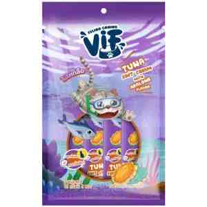 M115X5_VIF M1 Tuna With Abalone15gX5 - VIF M1 Tuna Soft Cream With Abalone Flavor 15g. Pa