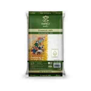 100 5.DOKBAUTONGHAU JASMINE RICE 100 5KGS. - 100 5.