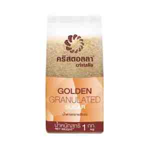 1 . CRISTALLA Golden Granulated Sugar 1 kg.