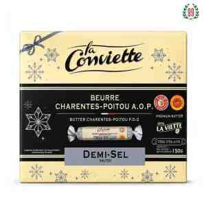 LA CONVIETTE SALTED BUTTER 150GR