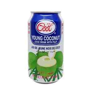 ICE COOL YOUNG COCONUT WT PULP 310ML - ICE COOL YOUNG COCONUT WT PULP 310ML
