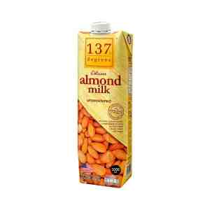 137 DEGREES  Almond Milk UHT Unsweetened 1000 ml.