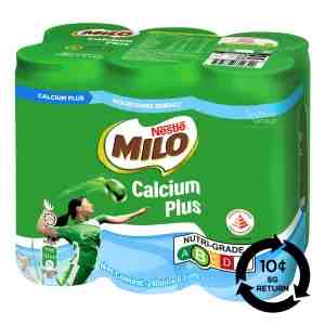 BCRS Milo Chocolate Malt Can Drink - Calcium Plus - BCRS Milo Chocolate Malt Can Drink - Calcium Plu