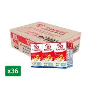 UHT  VITAMILK UHT Soy Milk Original 300 ml. x 36