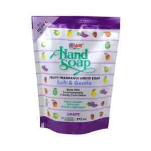 Yuri Grape Hand Soap Pouch 375ml - pYuri Hand Soap adalah sabun cuci tangan yang ef