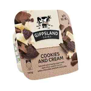 Gippsland Mix Cookies  Cream Yogurt 140g - Gippsland Mix Cookies  Cream Yogurt 140g