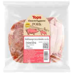 120 Tops Frozen Sliced Pork Collar 120g - Tops Frozen Sliced Pork Collar 120g