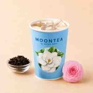 Moontea Camelia Oolong Milk Tea - Regular 473ml - pCamellia Milk Tea ala Moontea merupakan perpadu