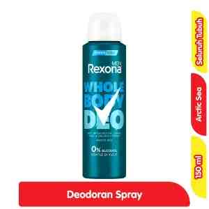 Rexona Men Whole Body Deodoran Spray Arctic Sea 150 ml - Rexona Men Whole Body Deodoran Spray Arctic Sea 15