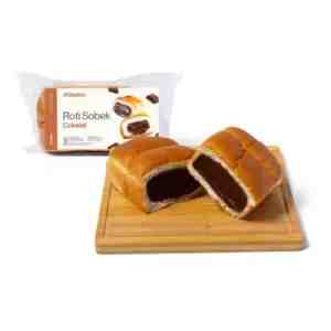 Roti Sobek Cokelat A Basics 220gram - pRoti Sobek Coklat yang lembut dengan isian cokl