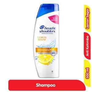 Head  Shoulders Sampo Anti Ketombe Lemon Segar Botol 300 ml - Head  Shoulders Sampo Anti Ketombe Lemon Segar Bo