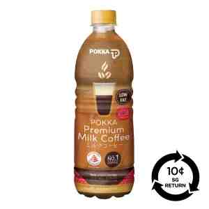BCRS Pokka Milk Coffee Bottle Drink - Less Sweet - BCRS Pokka Milk Coffee Bottle Drink - Less Sweet