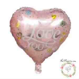 Balloon Valentines Day Light Pink Heart - Balloon Valentines Day Light Pink Heart