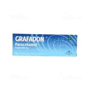 GRAFADON 500MG KAPLET - GRAFADON 500MG TAB 100S merupakan obat yang diguna