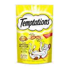 TEMPTATIONS TASTY CHICKEN 75G