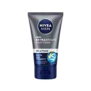 NIVEA EXTRA BRIGHT MUD FOAM TUB 100ML