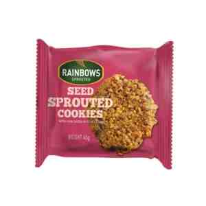 RAINBOWS SEED SPROUTED COOKIES 45G - RAINBOWS SEED SPROUTED COOKIES 45G