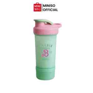 Barbie Collection Shaker Bottle 650mLGreen - Botol minum kocok shaker fitness edisi Barbie hija