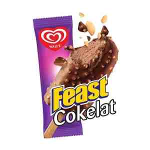 Walls Ice Cream Feast Chocolate 65ml - WALLS,ICE CREAM FEAST CHOCOLATE 65mL PCS
