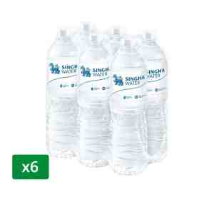 1.5 . X 6 SINGHA Drinking Water 1.5L X 6