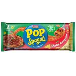 Pop Spageti Instan Pizza Bolognese 80 g - Pop Spageti Instan Pizza Bolognese 80 g