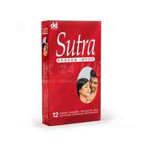 SUTRA KONDOM 1 Pcs Isi 12 - Kondom - SUTRA KONDOM 12Smerupakan alat kontrasepsi dalam b