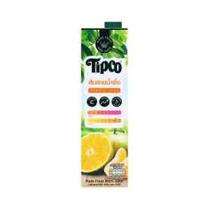 1001000 TIPCO 100 Sai Nam Phueng Orange Juice 1000 ml.
