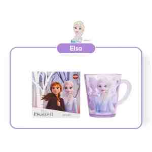 Oasis Park Mouthwash Cup Gelas Cangkir Disney 260ml - Elsa - Gelas karakter Disney, terbuat dari plastik berkua