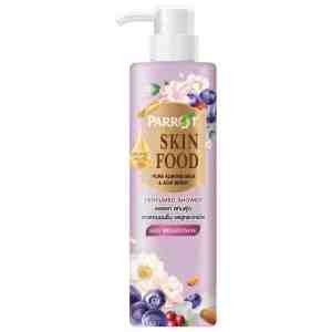 400 Parrot Bath Almond Berry 400ml - Parrot Shower Skin Food Almond Milk  Acaii Berry