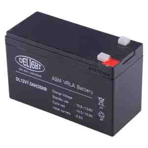 12V 7.5AH DEL - 279472 -  DELIGHT 12V 7.5AH