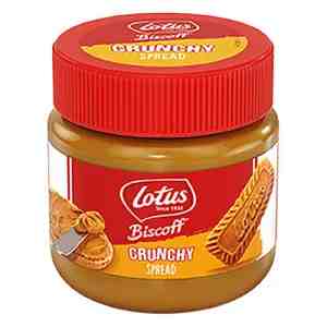 LOTUS BISCOFF BISCUIT SPREAD CRUNCY - LOTUS BISCOFF BISCUIT SPREAD CRUNCY